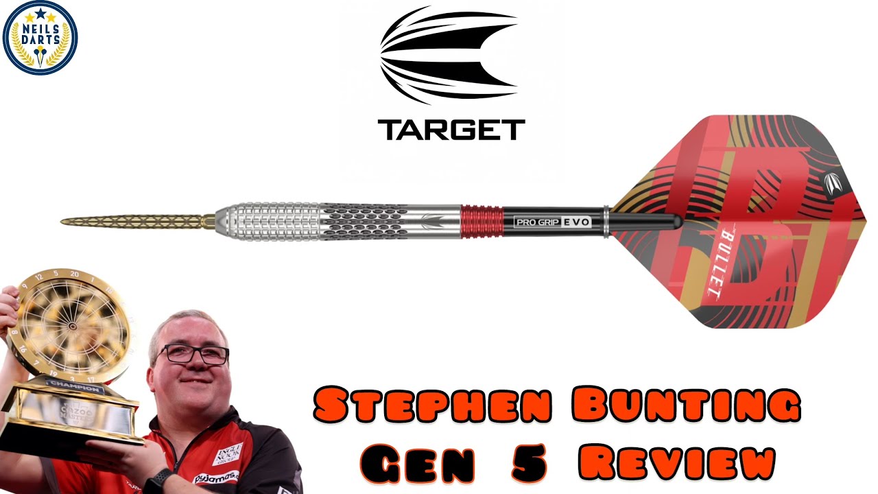 Target Darts Stephen Bunting Gen 5 Review - YouTube