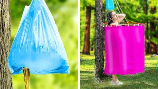 WOW! AWESOME CAMPING HACKS AND TRICKS TO MAKE YOUR FEEL LIKE HOME