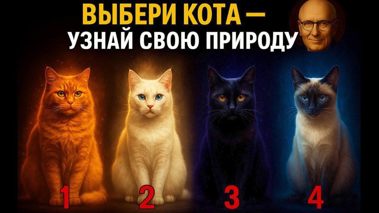 99% ЛЮДЕЙ ВЫБИРАЮТ НЕПРАВИЛЬНО: ВЫБЕРИ КОТА И УЗНАЙ ПРАВДУ О СЕБЕ