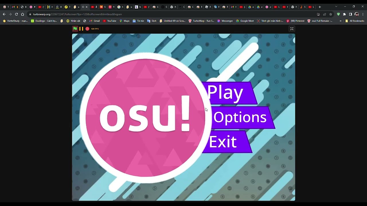 osu!mania but its on web  Megalomania 98.83 