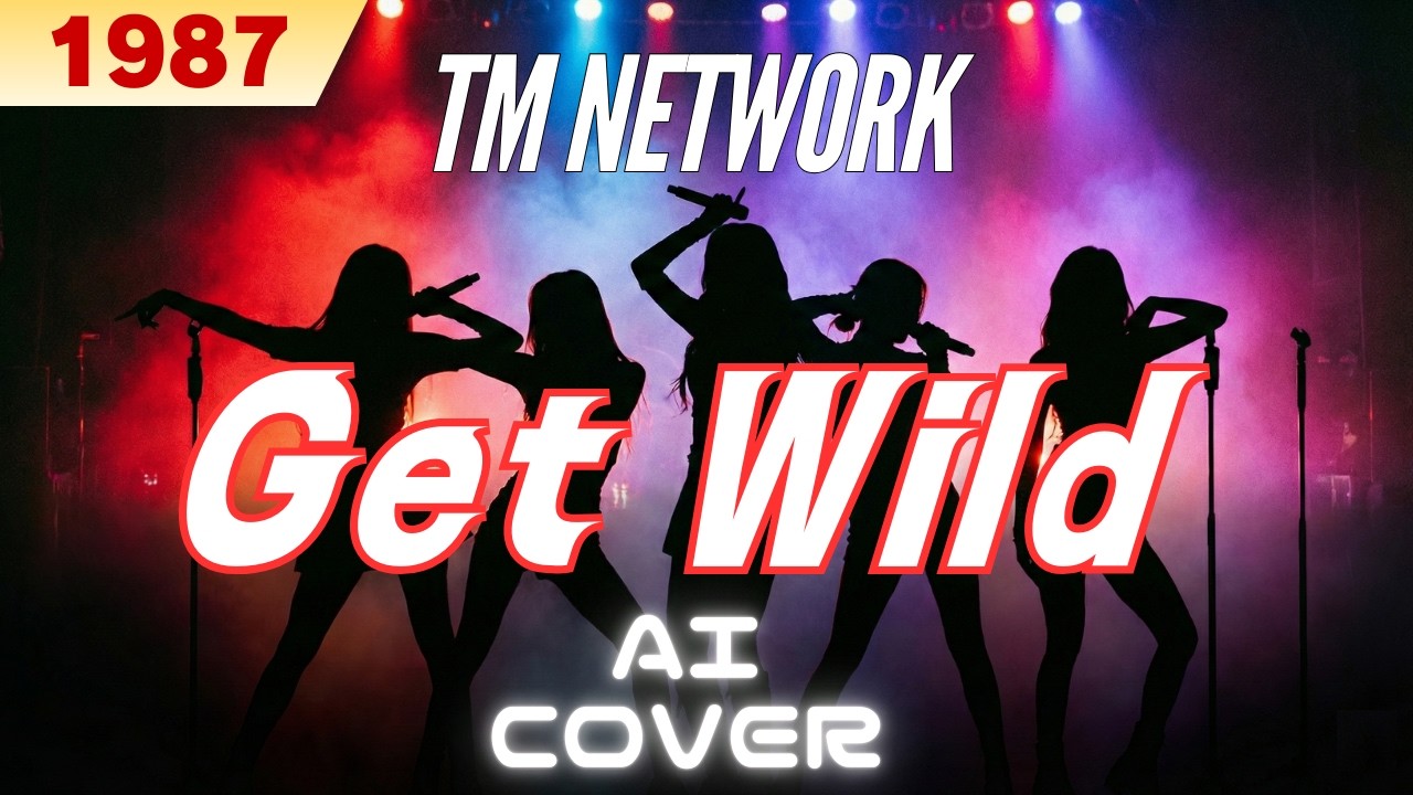Get Wild┋TM NETWORK AI アレンジ カバー【歌詞/Lyrics】