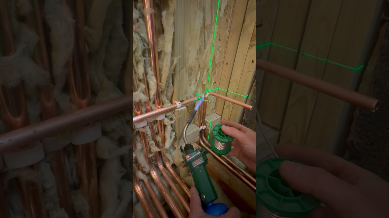 Vertical radiator… #plumber #plumbing #diy #howto #youtubeshorts