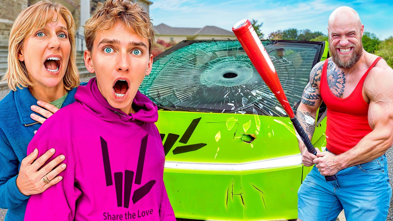 Mom’s Neighbor DESTROYED My Cybertruck!