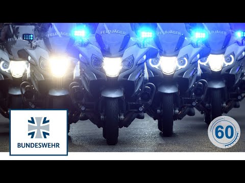 Мотоцикл  военной полиции BMW R 1200 RT | 60 секунд Бундесвера