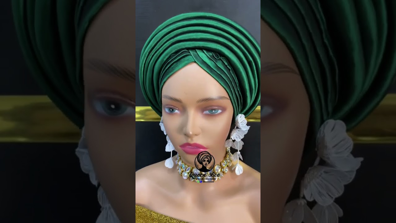 African Turban Cap
