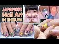 Cute Japanese Nail art by Cabbage Manami in Shibuya