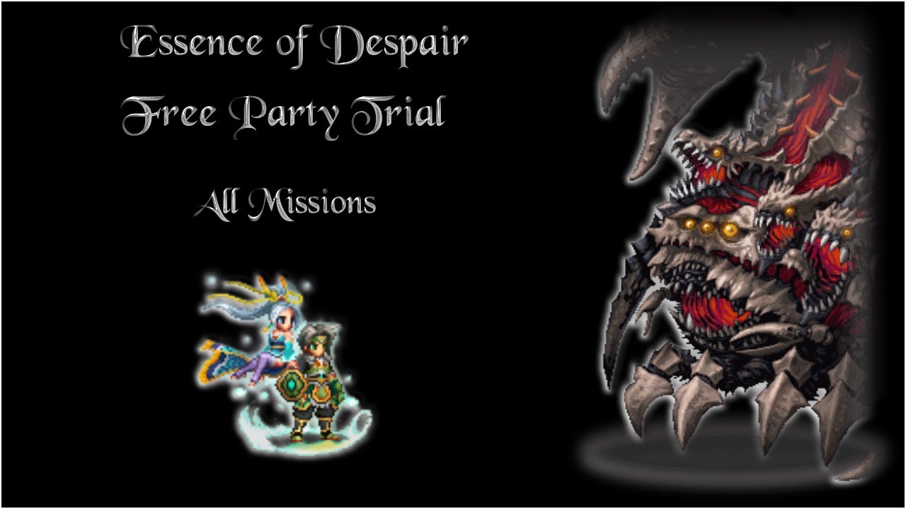 [FFBE] Xuan Wu & Qing Long SOLO Essence of Despair - All Missions