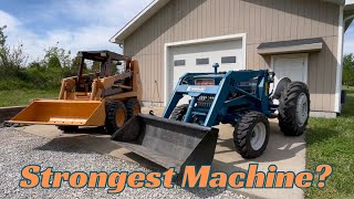 Lifting Competition - Case 1840 Verses Ford 2000 Tractor @MikefromMissouri