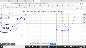 Quadratic Transformations in Desmos #2