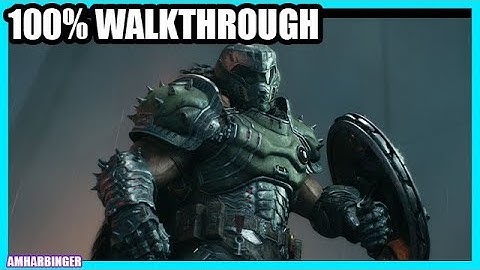 Doom The Dark Ages Part 4 Sentinel Barracks 100% Walkthrough All Collectables