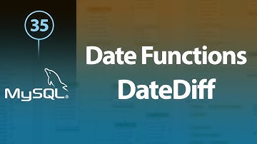 Learn MySQL In Arabic #35 - Date Functions - DateDiff + Examples