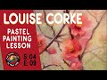 Fine art tips with Amazing Free Pastel Art Lesson with Louise Corke on Colour In Your life