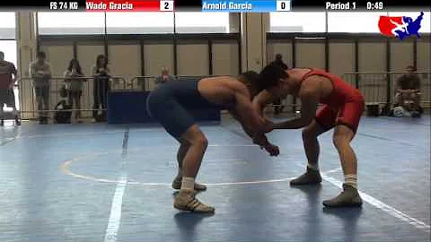 Wade Gracia vs. Arnold Garcia at 2013 Las Vegas/AS...