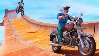 Real Impossible Bike Stunts 2019 : Mega Ramp Games | By Game Finale | Android Gameplay | Walkthrough screenshot 4