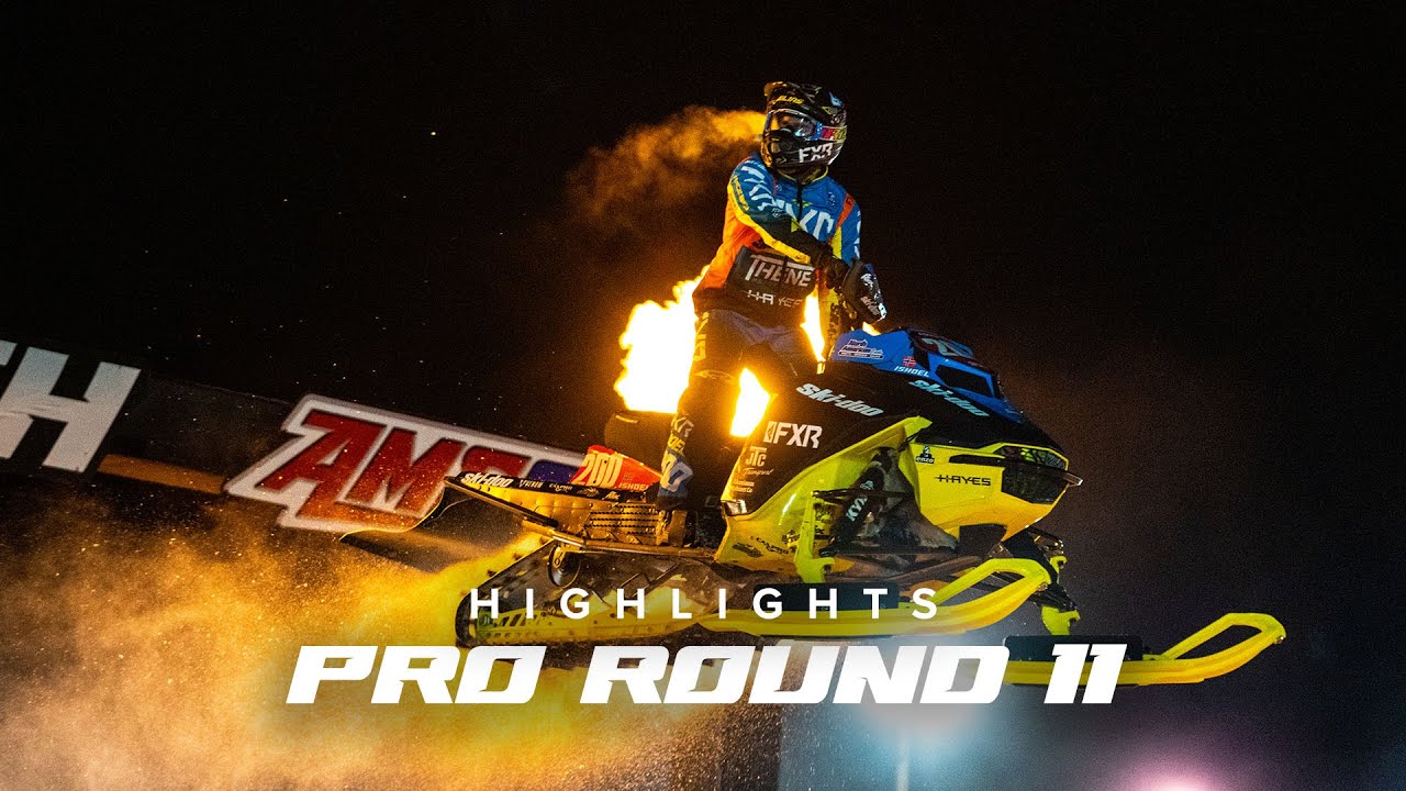 Amsoil Championship Snocross 2022 | Pro Final Round 11 Highlights