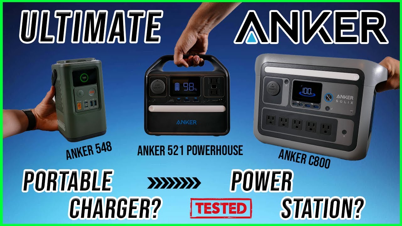 The Ultimate Anker Portable Charger or Power Station? | Anker 548