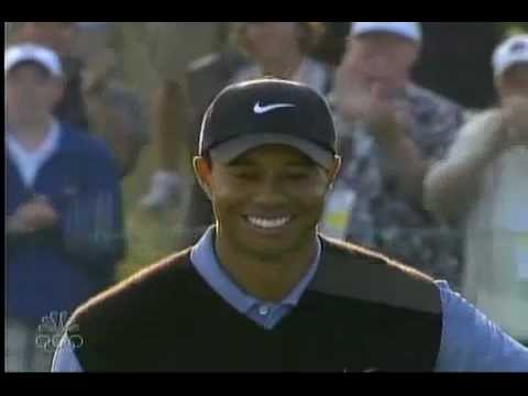 Chip In at the 17th hole   Tiger Woods US Openmp4