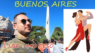 ARGENTINA- Buenos Aires&#39;e Nasıl Geldik! | Florida Caddesi&#39;nde Nasıl Para Bozduk(Kambiyo)! ARG-VLOG-1