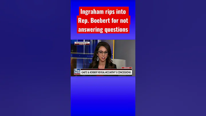 Ingraham and Boebert spar over Congressional inqui...