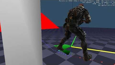 CryENGINE: Leaning into turns (2006)