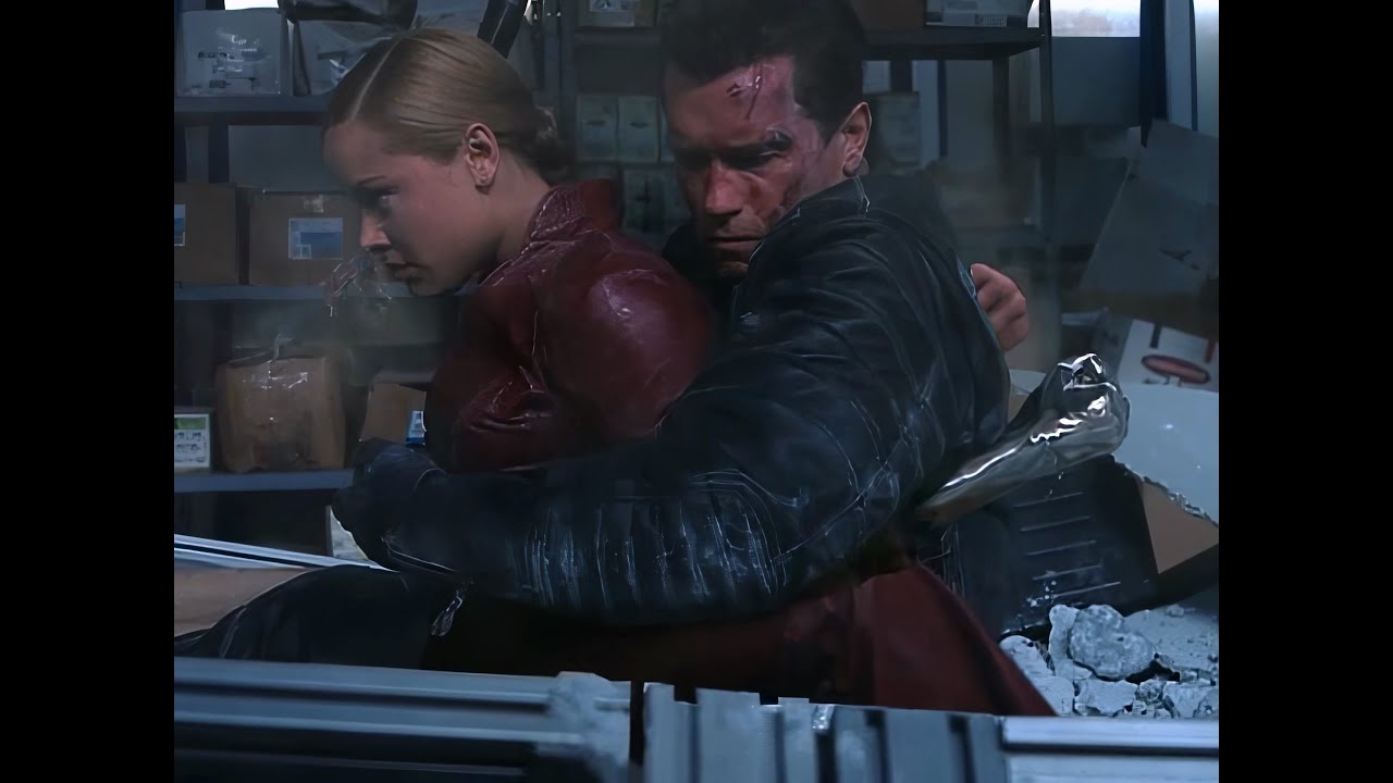 [4K] [60 FPS] [2x Slow Motion] Terminator 3 All T-X Scenes in AI Slow ...