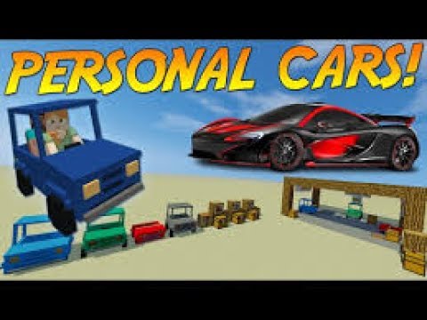 მანქანები Minecraft-ში