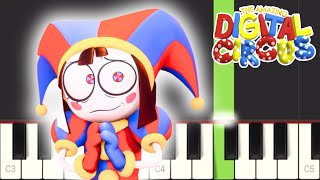 The Amazing Digital Circus Main Theme - Piano Tutorial