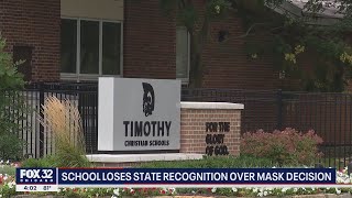 Elmhurst school loses state recognition after mask decision