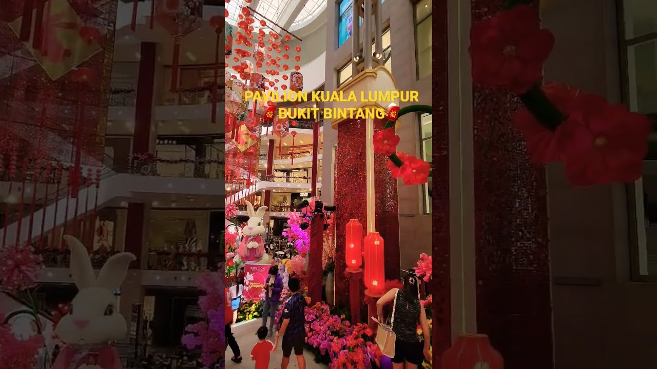 Happy Chinese New Year of the Rabbit #pavilionkl #chinesenewyear Decorations @exploremalaysia