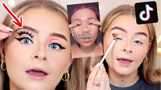 Trying MORE VIRAL MAKEUP HACKS so YOU don't have to waste your time ✌