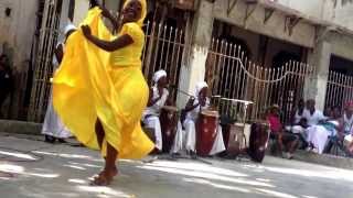 The Patio of the Conjunto Folklorico Nacional bldg. on Calle 4 in Havana, 2013.