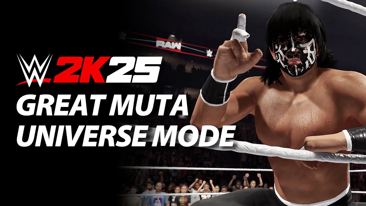 그레이트 무타! 유니버스 모드 WWE 2K25