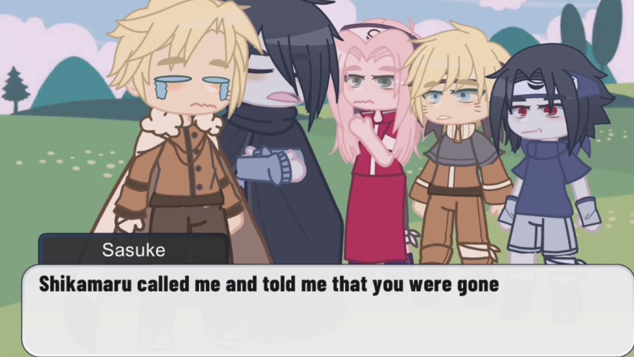 Past Team 7 went to the future ||Gacha Club||•narusasu/sakuhina•idea by @Alex Uchiha