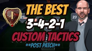 THE BEST POST PATCH 3421 CUSTOM TACTICS 😍 FIFA 23 ULTIMATE TEAM | META TACTICS TO GET YOU MORE WINS