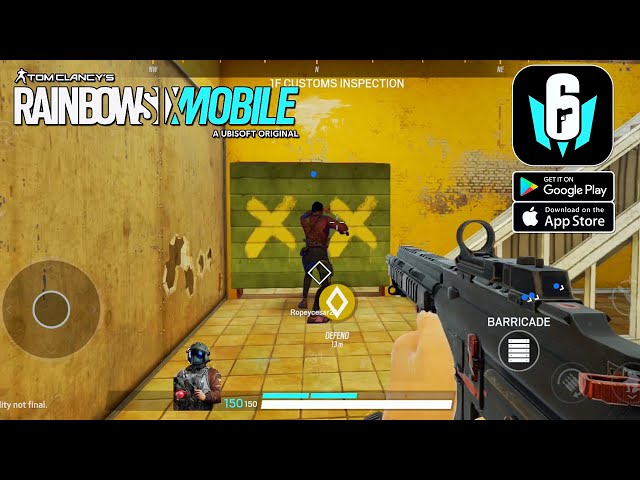 Rainbow Six Mobile Ultra Graphics Gameplay (Android, iOS) - Part 2