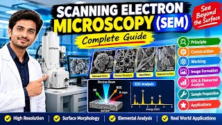 Scanning Electron Microscopy (SEM) | Principle, Working, Instrumentation, EDS & Applications |