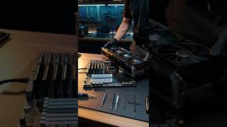 This Computer takes me a MONTH!😥#hardwaremods #pcbuild #nvmessd