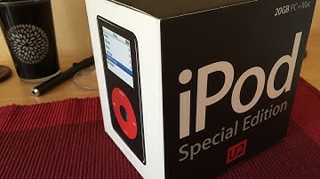 Apple iPod classic PHOTO U2 Special Edition unboxing