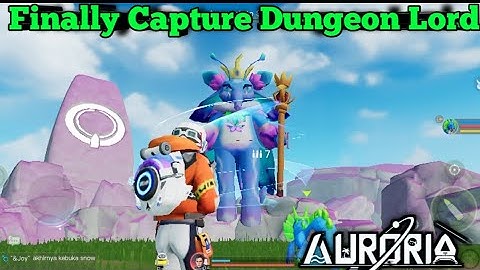 Finally Capture Dungeon Lord Mobile Palworld || Auroria A playful journey Gameplay || Auroria
