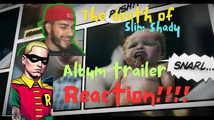 Eminem The Death of Slim shady Album Trailer (Reaction Video) !!
