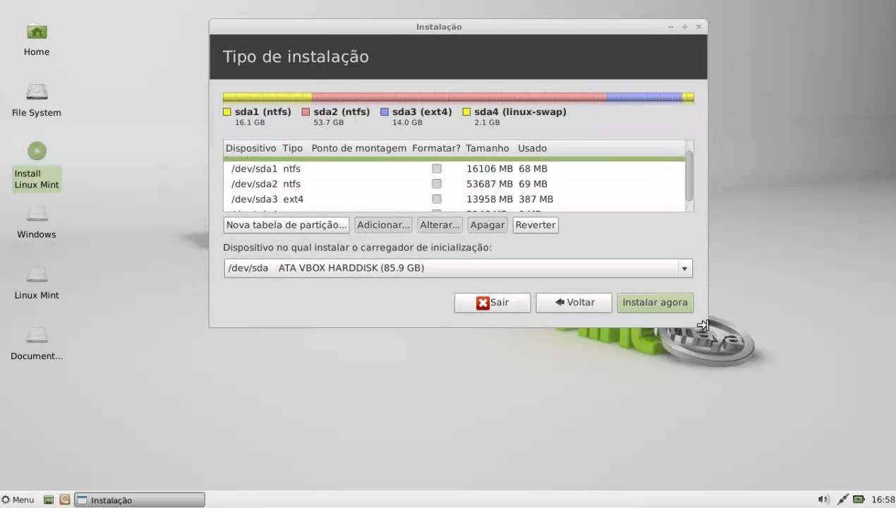 Instalando Linux Mint - YouTube
