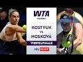 Kostyuk 🇺🇦 - Nosková 🇨🇿 - Quarterfinal | Madrid Open 2026 | Highlights - Sky Sport Tennis
