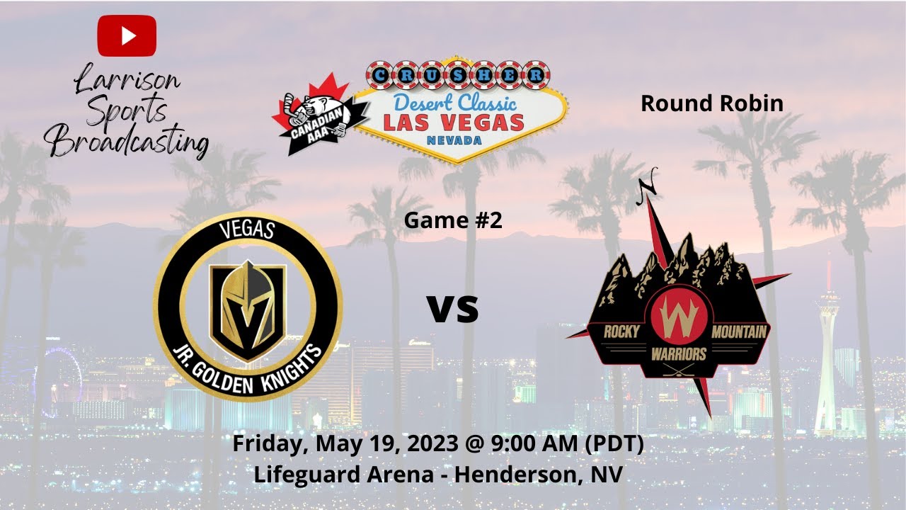 Canada Crushers AAA Desert Classic Las Vegas RR Game 2 VJGK vs