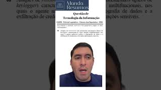 Questão de Ransomware e Keylogger, malwares utilizados em ataques de segurança da informação 2026