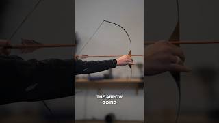 How quickly does an arrow slow down? #kramerammons #bowandarrow #traditionalarchery