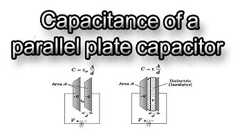 Capacitance of a parallel plate capacitor | CBSE Physics Class 12 Chapter 2 | NCERT | Tamil
