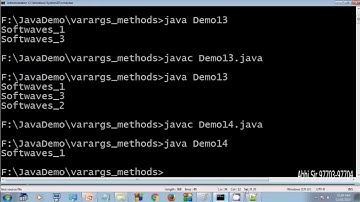 varargs method in java in hindi part -6