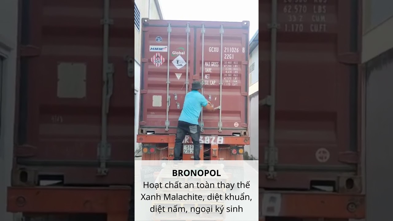 Bronopol - Diệt vi khuẩn, nấm với Bronopol 99% tại BIO CHEM 