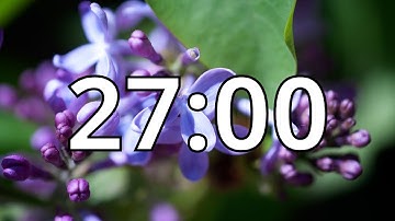 27 Minutes Timer with Music | Spring Timer