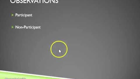 Qualitative data collection